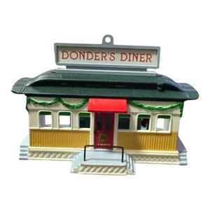 1990 Hallmark Keepsake Ornament Donders Diner Donna Lee Artists Favorites No Box